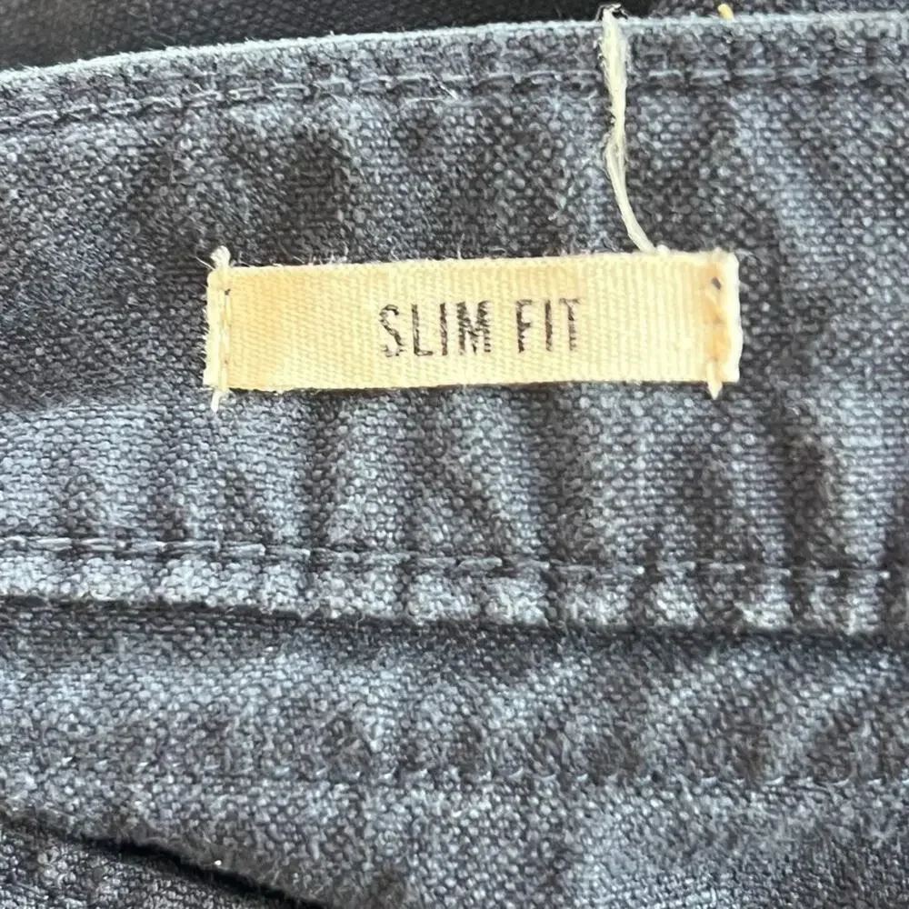 Todd Snyder Dark Wash Jeans Men's 31 x 30 Slim Fit Cotton Linen Blend